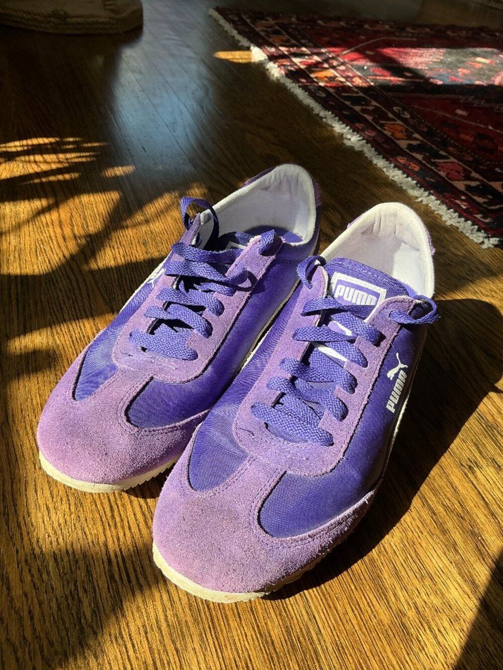 Retro purple Puma sneakers (Women's 9.5)